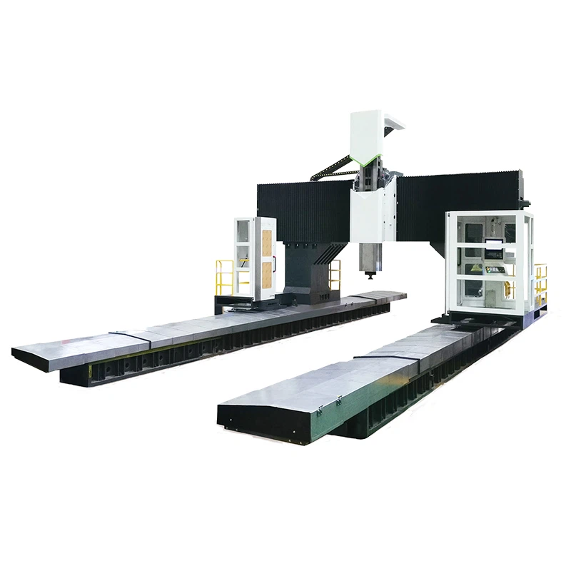 Aukštas - greičio „Gantry CNC Machine“ su judančiu stulpeliu GMMD-16042